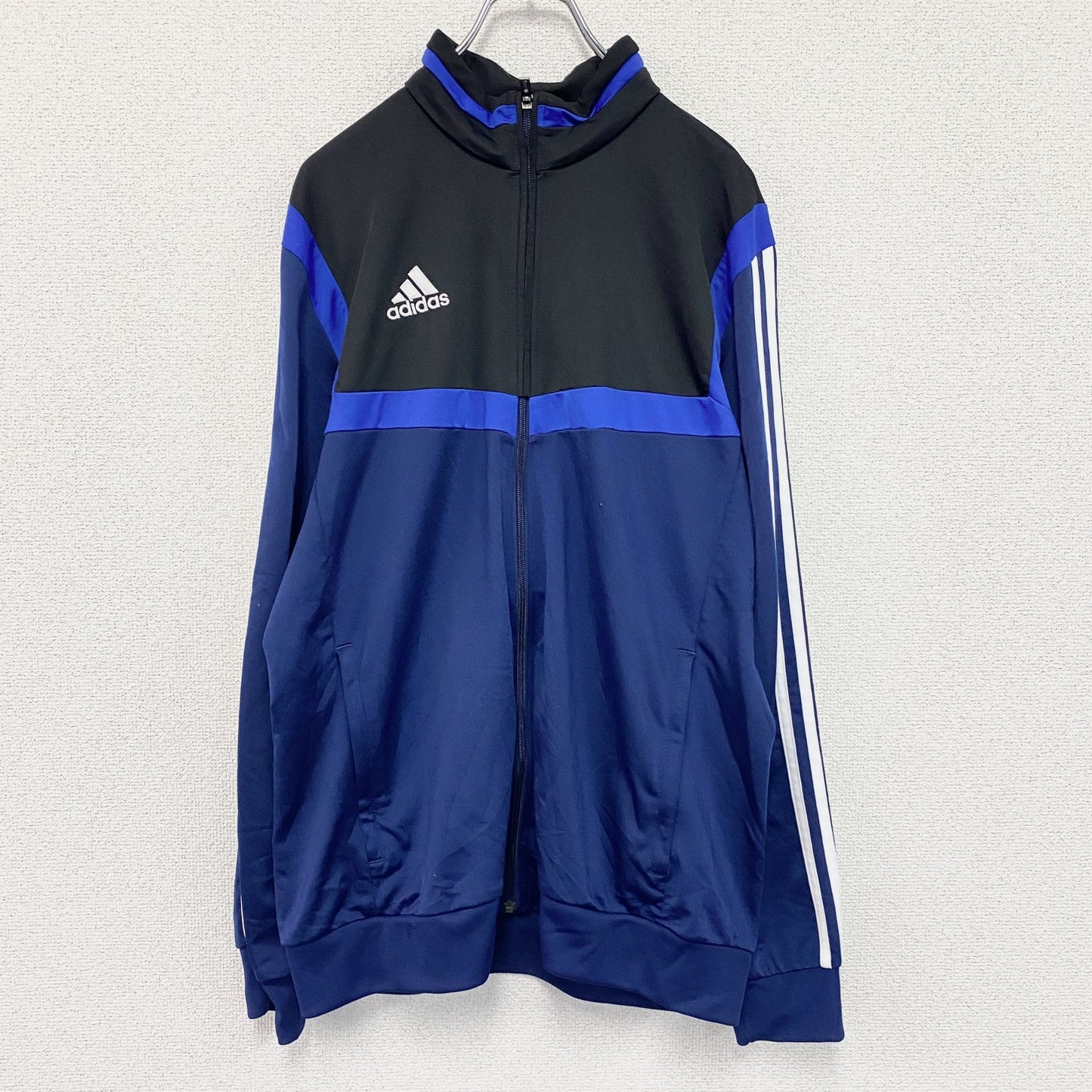 adidas　アディダス　トラックジャケット/ジャージ　青　ブルー　2XOサイズ