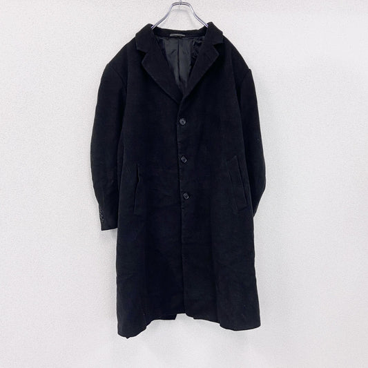 LONDON FOG　ロンドンフォグ　ウールチェスターコート　黒　ブラック