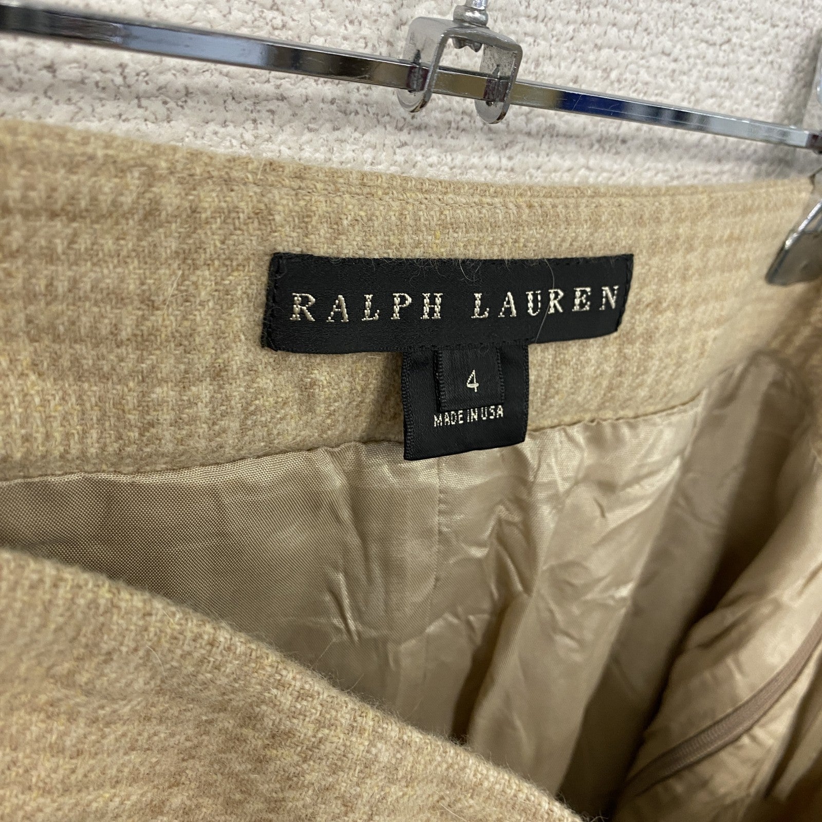 RALPH LAUREN　ラルフローレン　タイトロングスカート　ベージュ　4サイズ
