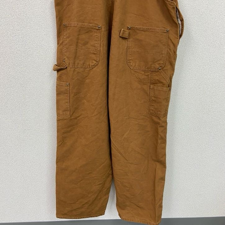 Carhartt　カーハート　オーバーオール/つなぎ　ブラウンダック　ダック地　ダブルニー　キャメル　W44