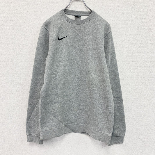 NIKE　ナイキ　スウェット/トレーナー　刺繡ロゴ　グレー　Sサイズ