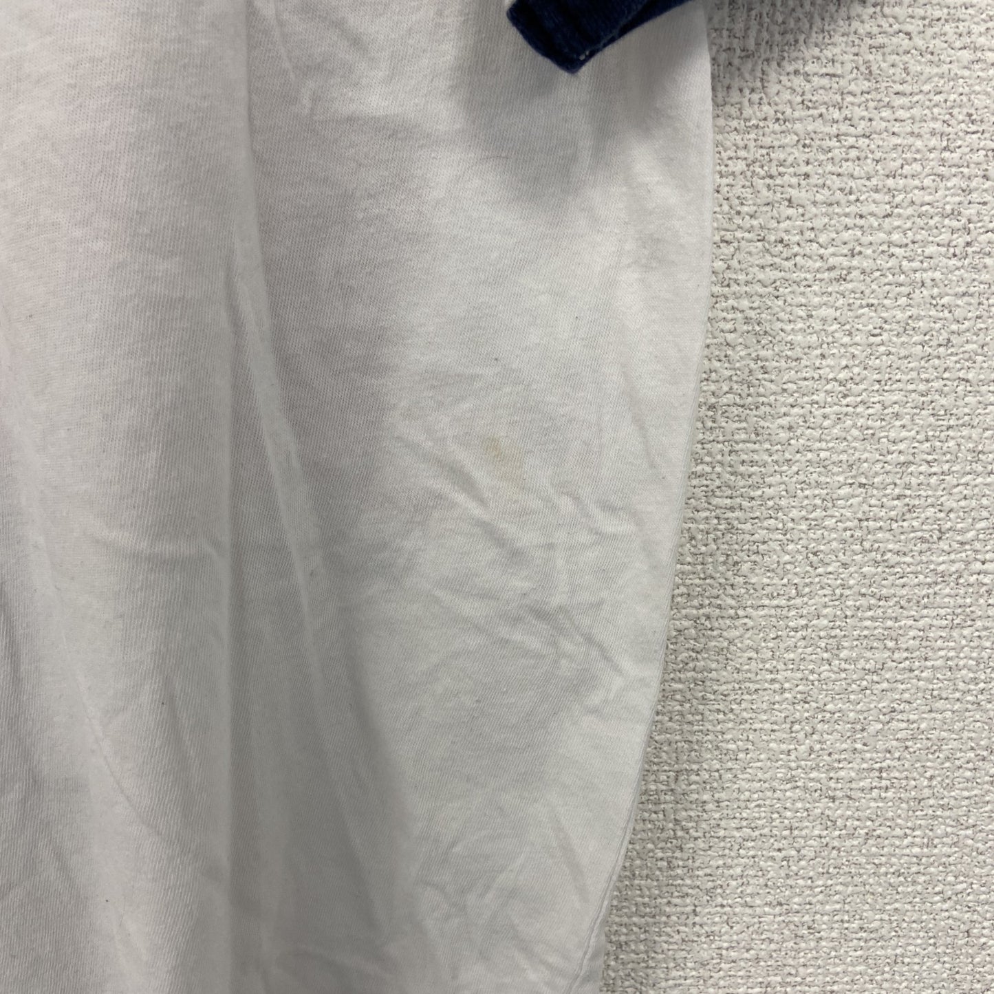 古着 used　Disney ディズニー　半袖プリントリンガーTシャツ　キャラクター　アメリカ　星条旗デザイン　Sサイズ