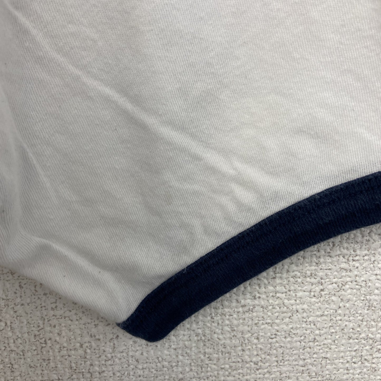 古着 used　Disney ディズニー　半袖プリントリンガーTシャツ　キャラクター　アメリカ　星条旗デザイン　Sサイズ