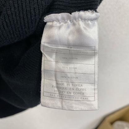 90s　NIKE　ナイキ　コットンニットベスト　ヴィンテージ　黒　ブラック　XLサイズ