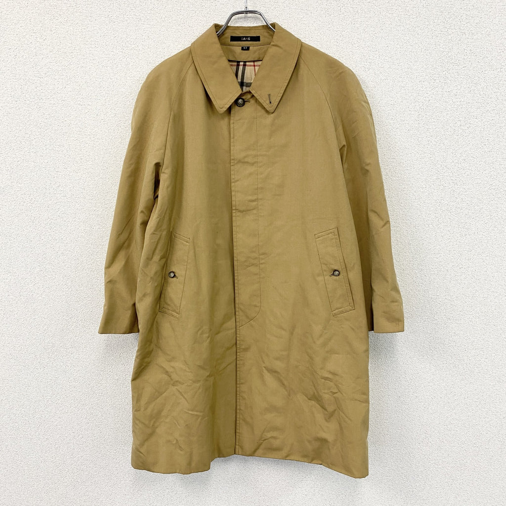DAKS　ダックス　ステンカラーコート　ベージュ　97サイズ
