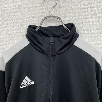 adidas　アディダス　トラックジャケット/ジャージ　黒　ブラック　4XOサイズ