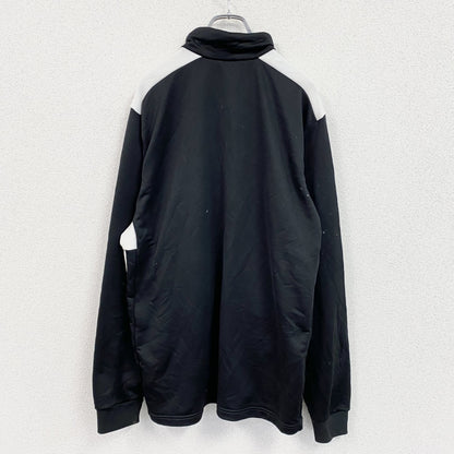 adidas　アディダス　トラックジャケット/ジャージ　黒　ブラック　4XOサイズ