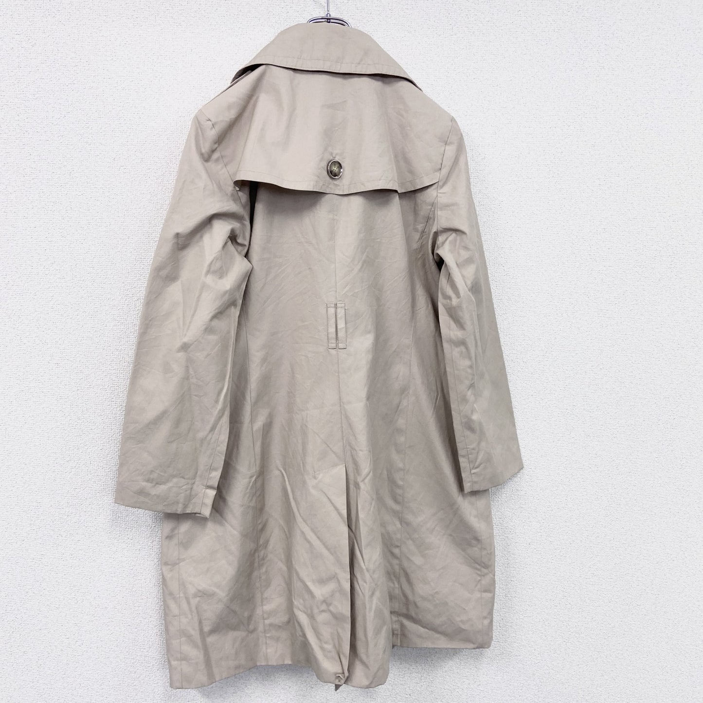 LONDON FOG　ロンドンフォグ　ダブルトレンチコート　ベージュ　Lサイズ