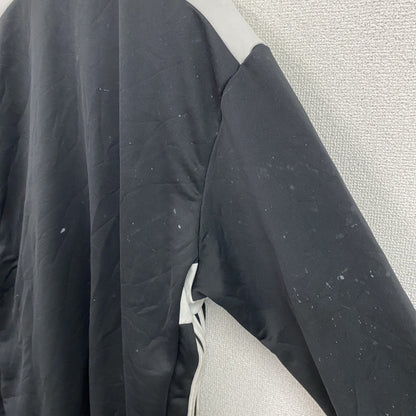 adidas　アディダス　トラックジャケット/ジャージ　黒　ブラック　4XOサイズ