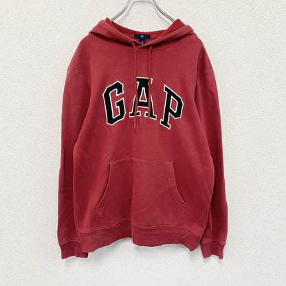 GAP　ギャップ　スウェットパーカー/フーディー　赤　レッド　Sサイズ