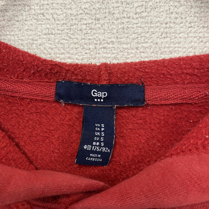 GAP　ギャップ　スウェットパーカー/フーディー　赤　レッド　Sサイズ