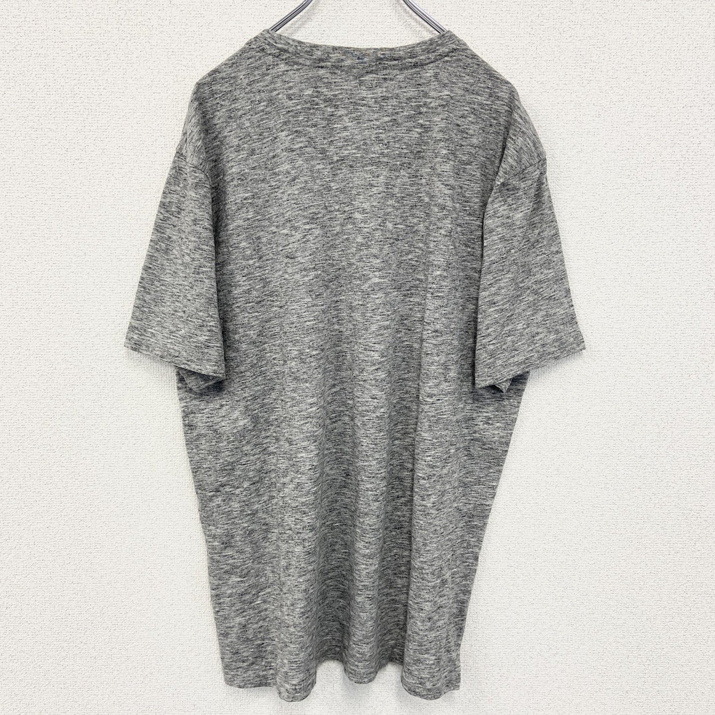 古着 used　Lee リー　半袖ヘンリーネックTシャツ　ハーフボタン　無地　シンプルデザイン　ノームコア　XLサイズ