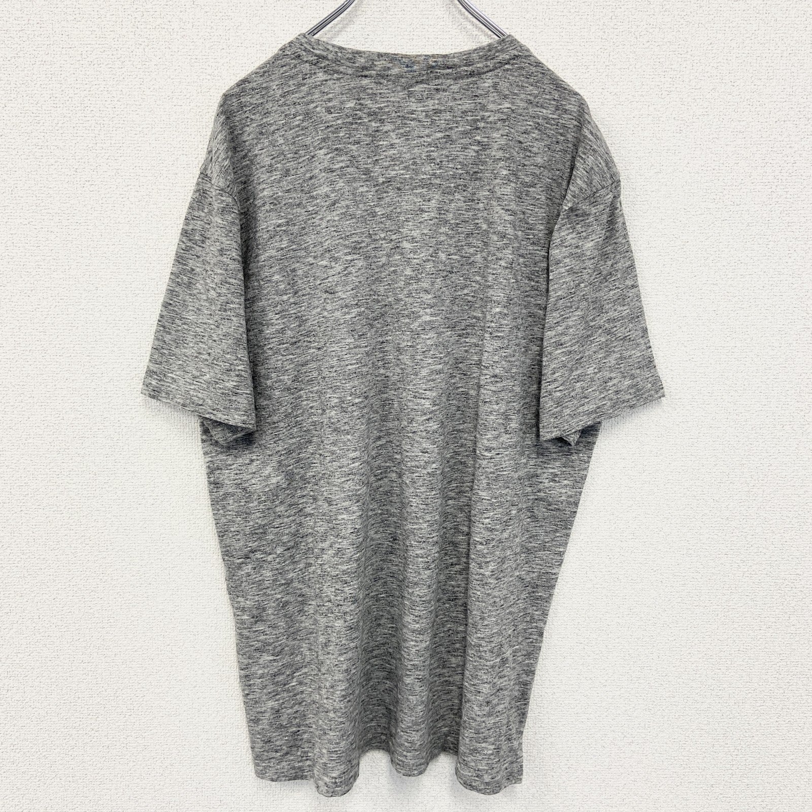 古着 used　Lee リー　半袖ヘンリーネックTシャツ　ハーフボタン　無地　シンプルデザイン　ノームコア　XLサイズ