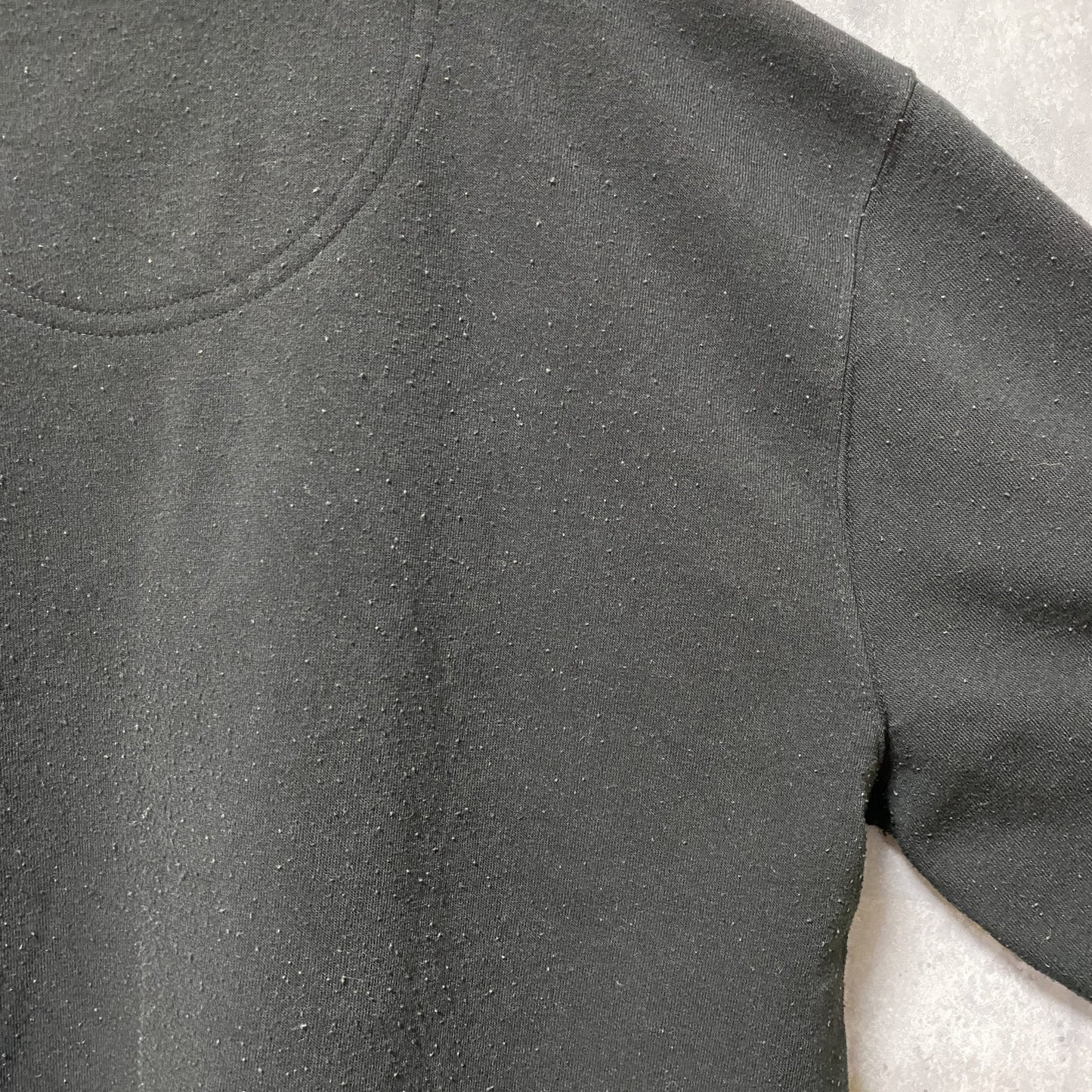 古着 used　WTO2　長袖プリントデザインスウェット　トレーナー　黒　クレオパトラ　エジプト　ビッグシルエット　XLサイズ