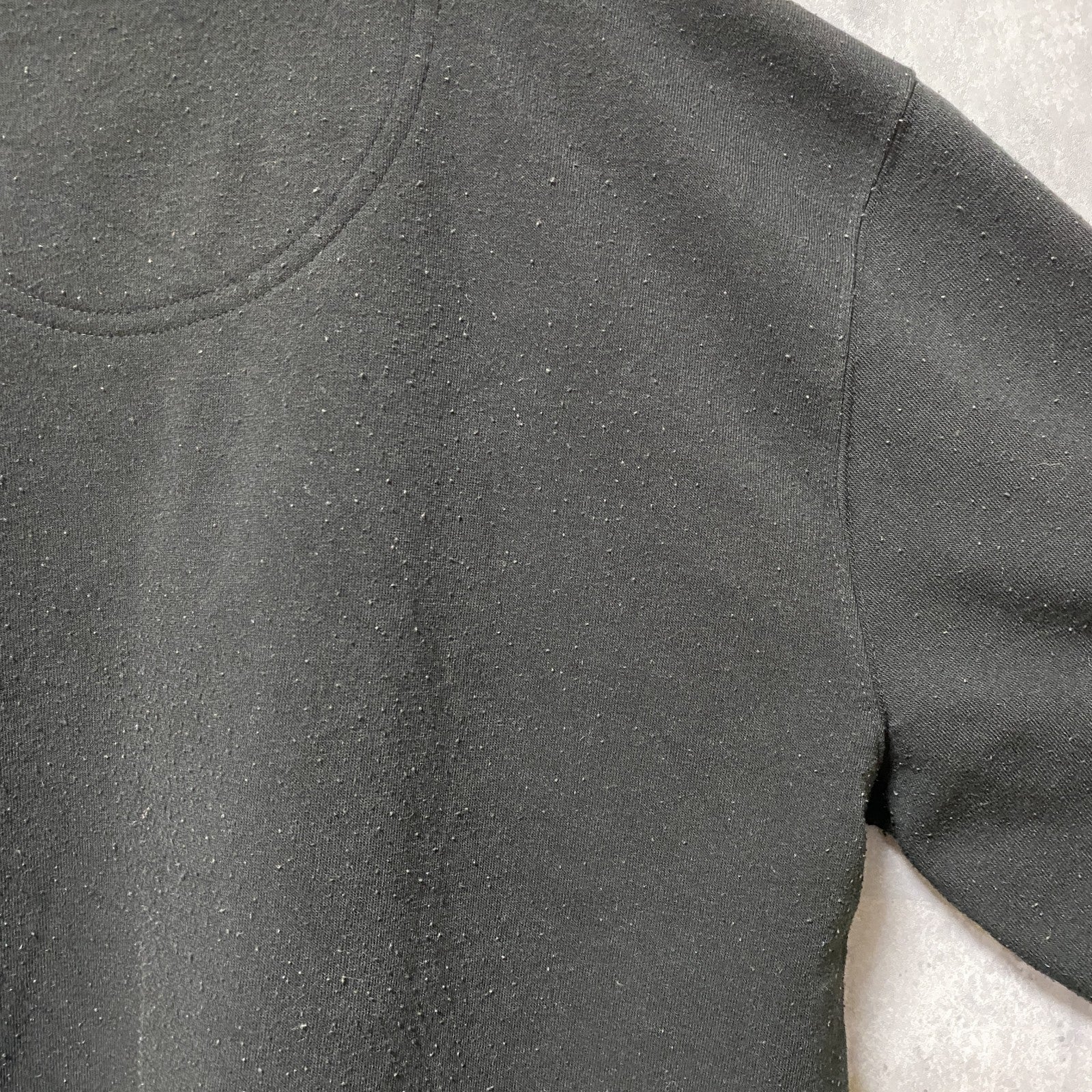 古着 used　WTO2　長袖プリントデザインスウェット　トレーナー　黒　クレオパトラ　エジプト　ビッグシルエット　XLサイズ