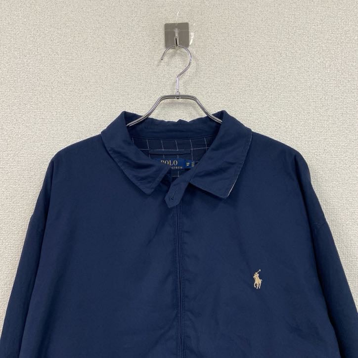 POLO RALPH LAUREN　ポロラルフローレン　ブルゾン/スイングトップ　紺　ネイビー　3XLサイズ