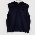 NIKE GOLF　ナイキゴルフ　ウールニットベスト　黒　ブラック　XLサイズ