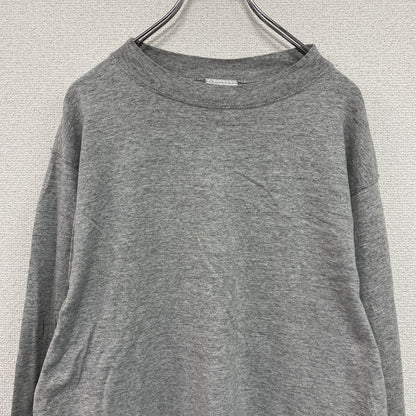 ～90s　DISCUS ATHLETIC　長袖Tシャツ/ロンT　ヴィンテージ　グレー　Lサイズ