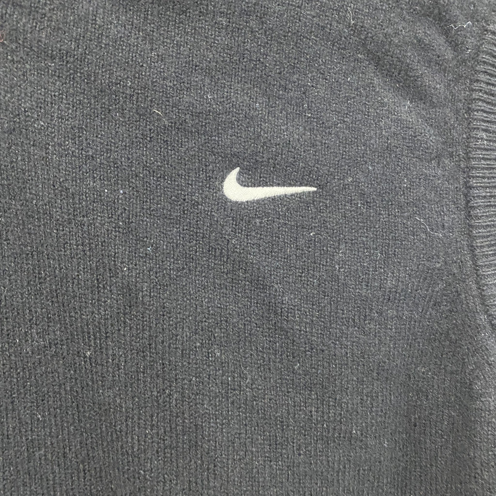 NIKE GOLF　ナイキゴルフ　ウールニットベスト　黒　ブラック　XLサイズ