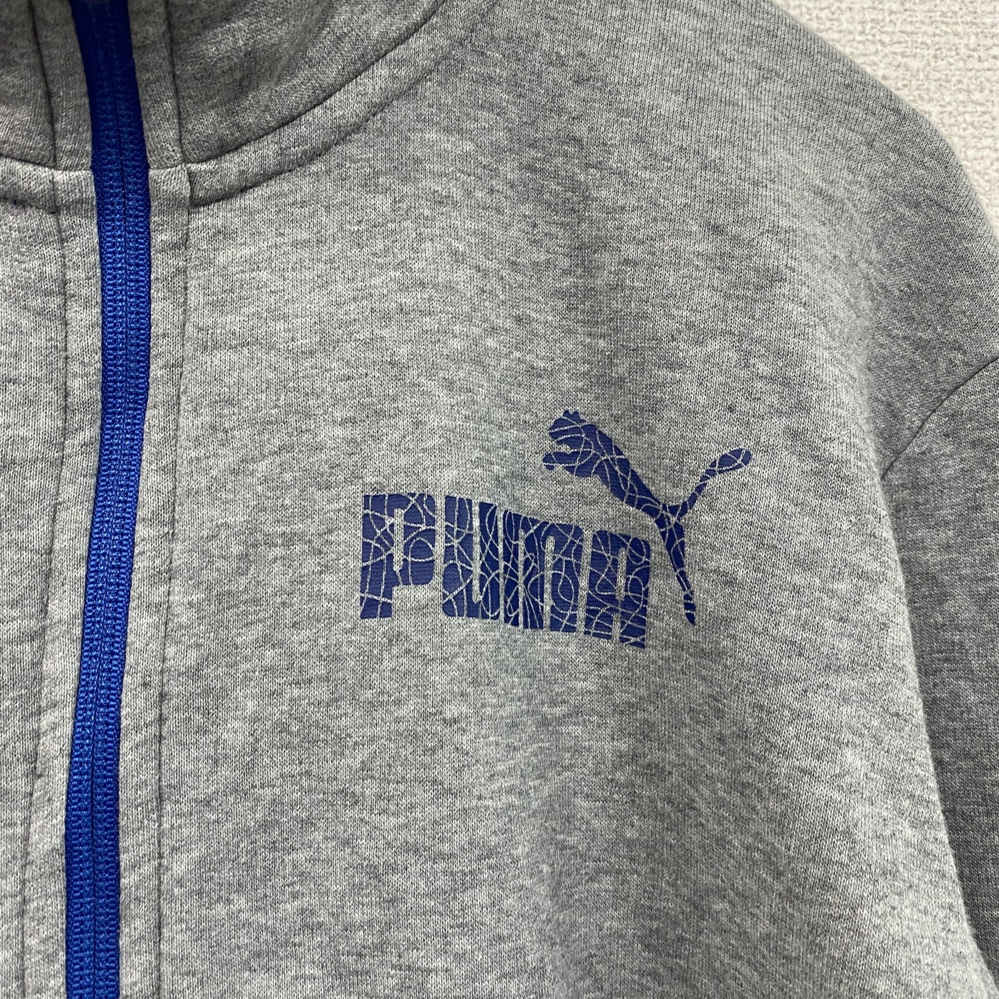 PUMA　プーマ　フルジップスウェットジャケット　トラックジャケット/ジャージ　灰色　グレー　Ｍサイズ