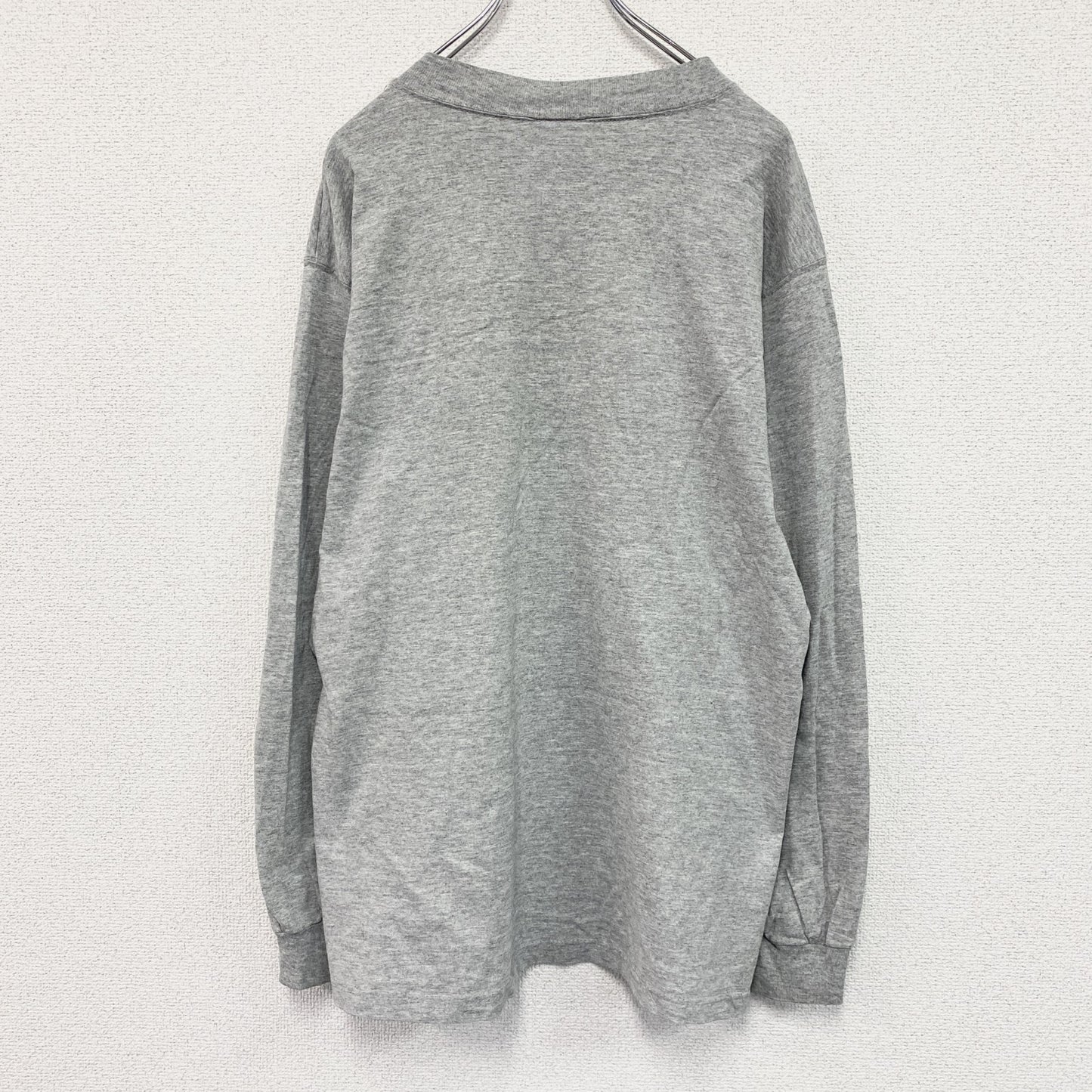 ～90s　DISCUS ATHLETIC　長袖Tシャツ/ロンT　ヴィンテージ　グレー　Lサイズ