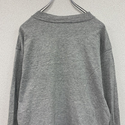 ～90s　DISCUS ATHLETIC　長袖Tシャツ/ロンT　ヴィンテージ　グレー　Lサイズ