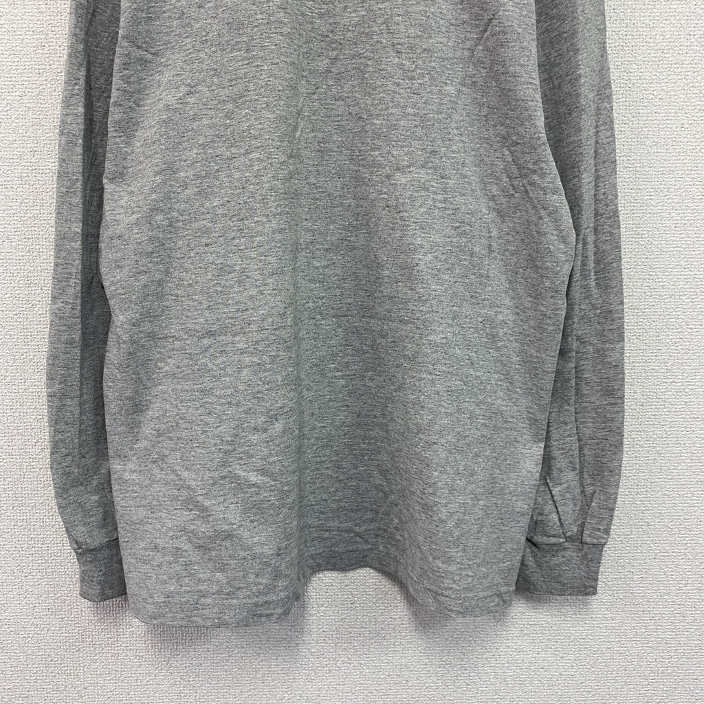 ～90s　DISCUS ATHLETIC　長袖Tシャツ/ロンT　ヴィンテージ　グレー　Lサイズ