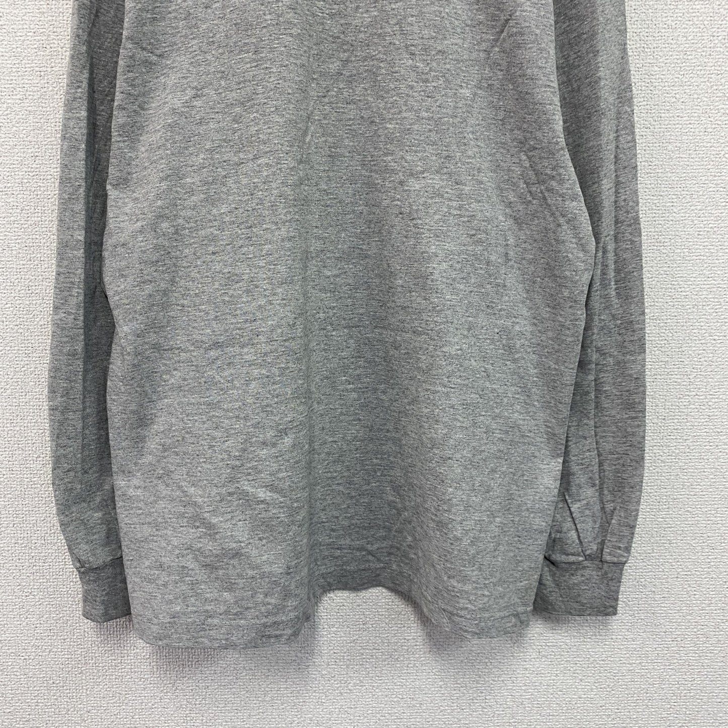 ～90s　DISCUS ATHLETIC　長袖Tシャツ/ロンT　ヴィンテージ　グレー　Lサイズ
