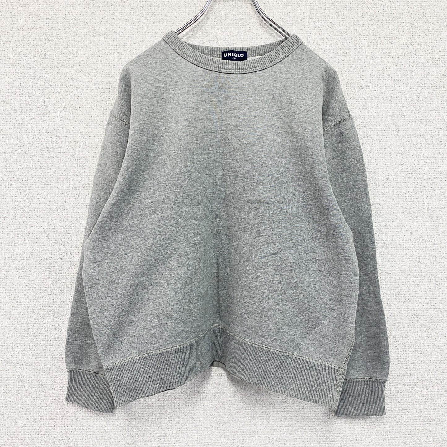 ～00s　OLD UNIQLO　オールドユニクロ　スウェット/トレーナー　ヴィンテージ　グレー　Mサイズ