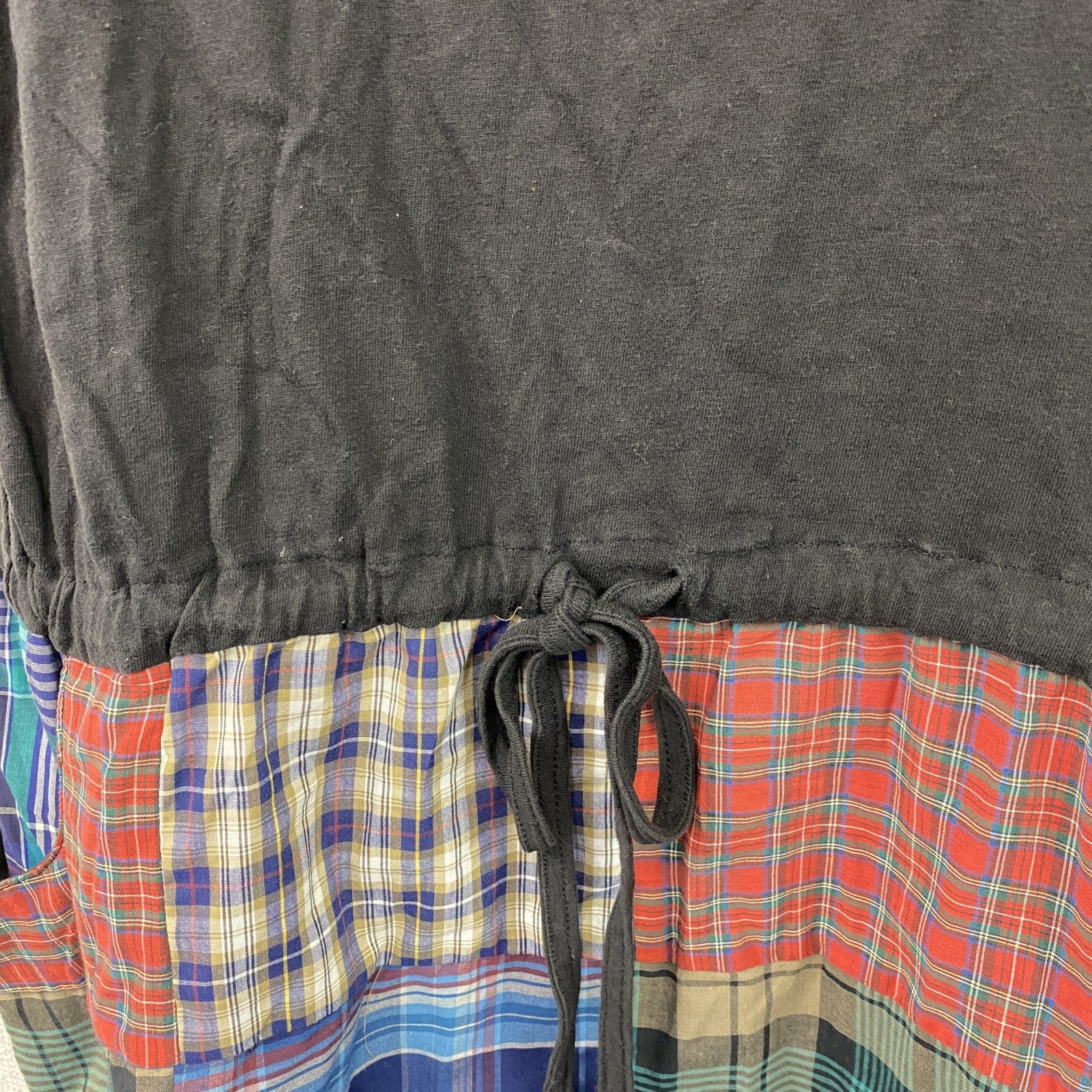 Hanes　ヘインズ　sample　サンプル　チュニック　リメイク　黒　ブラック　XLサイズ