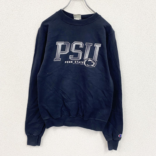 Champion　チャンピオン　 ECO FLEECE　スウェット/トレーナー　カレッジロゴ　紺　ネイビー　XSサイズ
