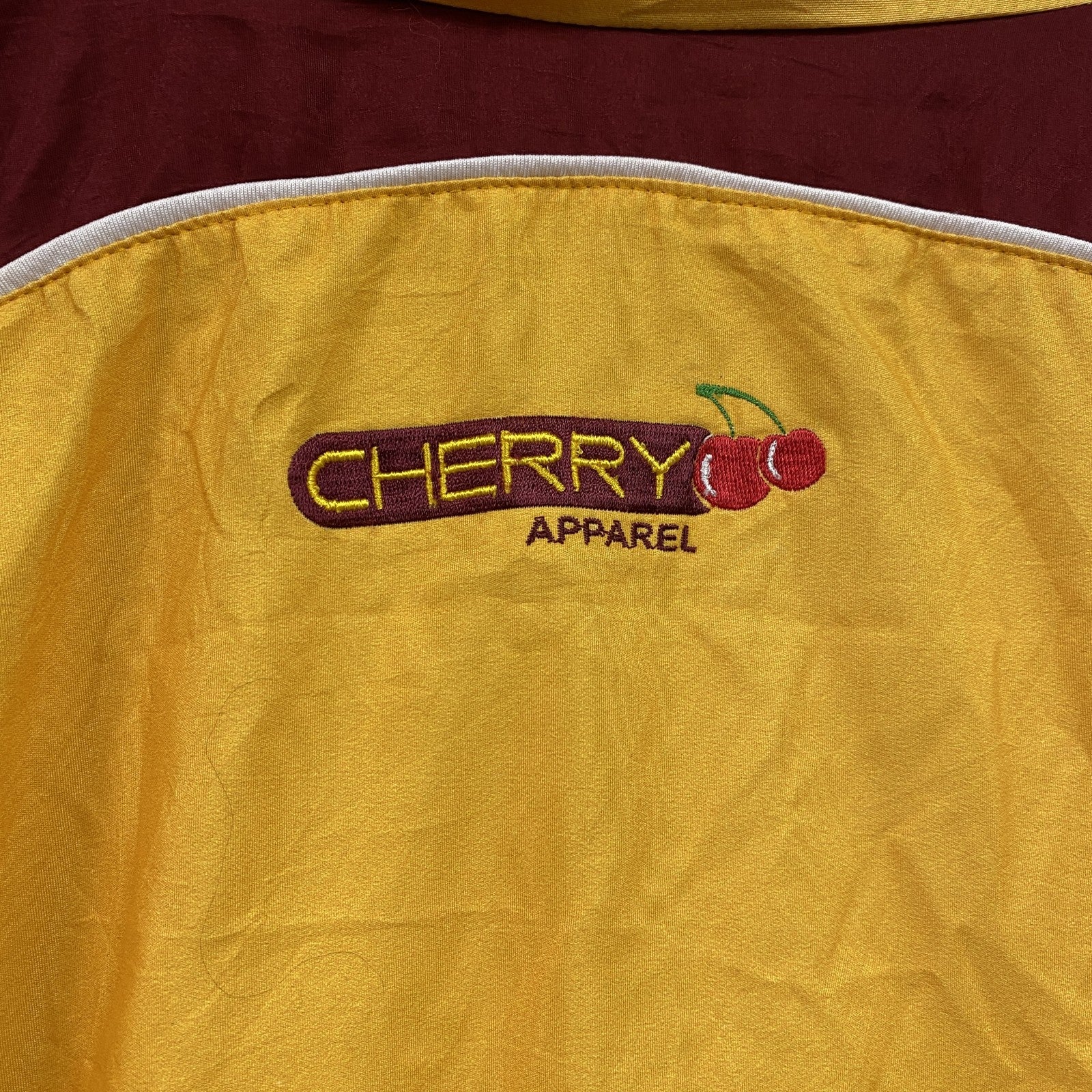 ～00s　CHERRY　フルジップジャケット　ヴィンテージ　黄色　イエロー　Sサイズ