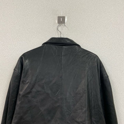 90s　BARACUTA　バラクータ　ラムレザーカーコート　レザーコート　レザージャケット　黒　ブラック　XLサイズ