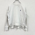POLO RALPH LAUREN　ラルフローレン　スウェット/トレーナー　前V　白　ホワイト　XSサイズ