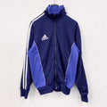 adidas　アディダス　トラックジャケット/ジャージ　青　ブルー　Lサイズ