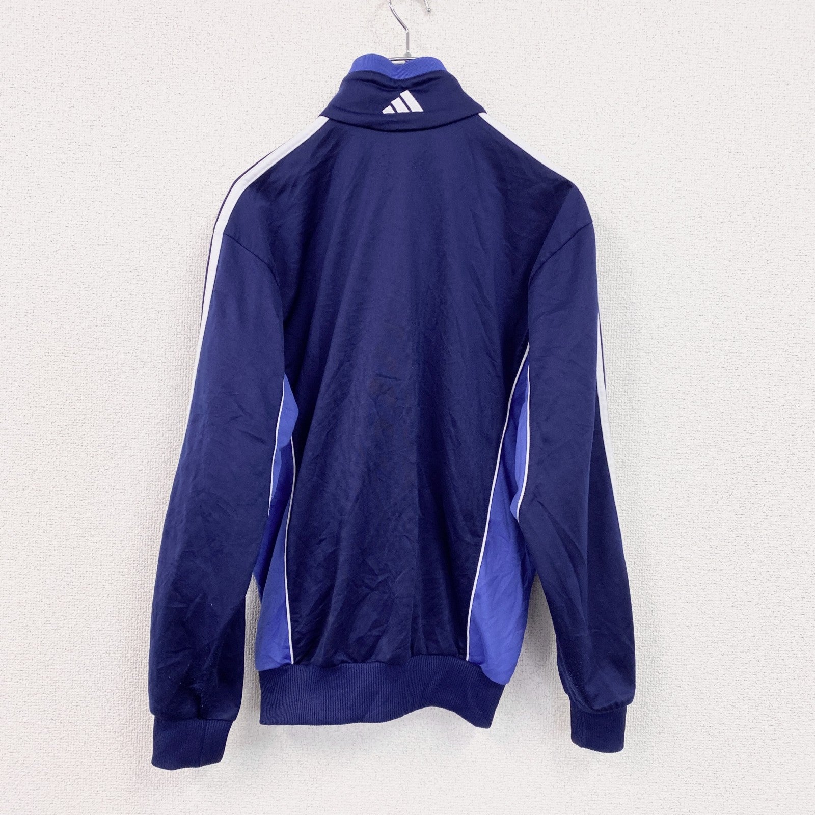 adidas　アディダス　トラックジャケット/ジャージ　青　ブルー　Lサイズ