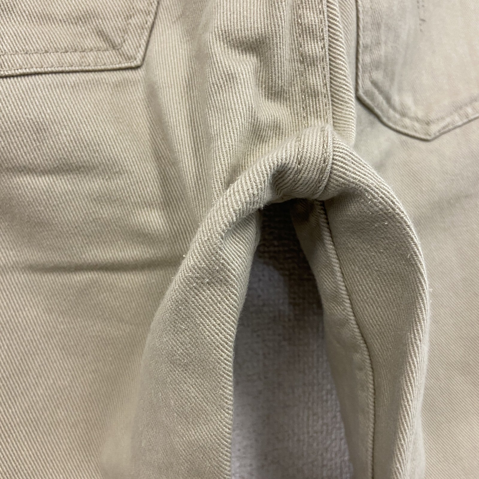 Levi’s　リーバイス　607　デニムパンツ/ジーンズ　オレンジタブ　ジップフライ　ベージュ　W32サイズ