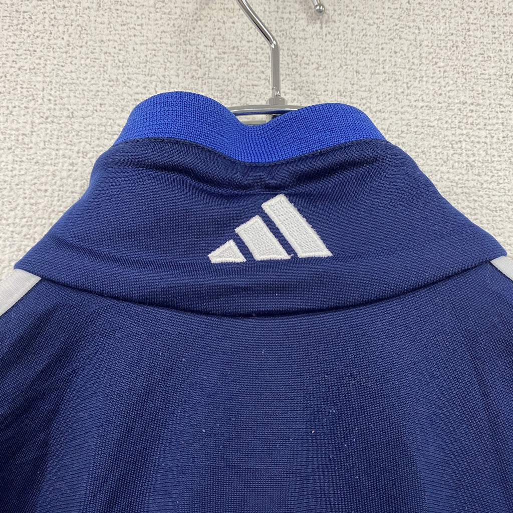 adidas　アディダス　トラックジャケット/ジャージ　青　ブルー　Lサイズ