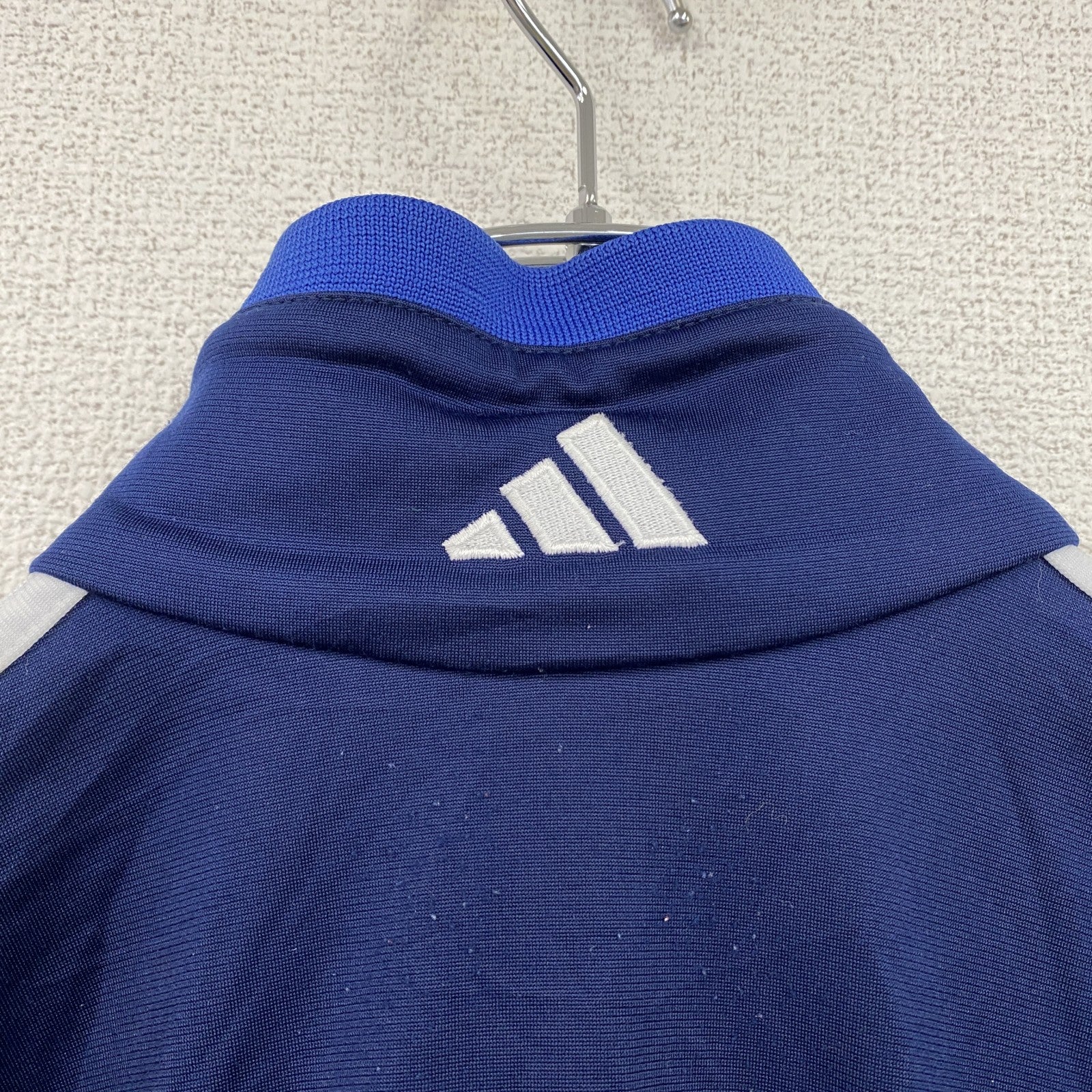 adidas　アディダス　トラックジャケット/ジャージ　青　ブルー　Lサイズ