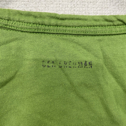 BEN SHERMAN　ベンシャーマン　半袖プリントTシャツ　ライトグリーン　黄緑