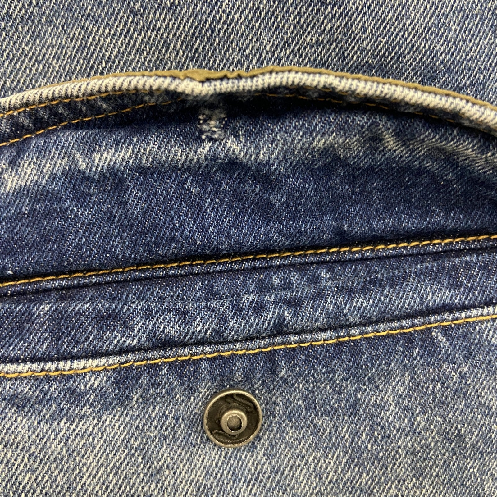 DESIGUAL　デシグアル　パッチワークデニムパンツ/ジーンズ　ジップフライ　インディゴ　W34サイズ
