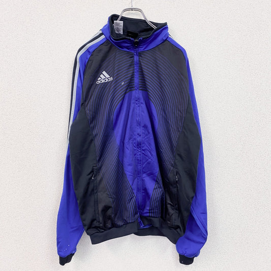 adidas　アディダス　トラックジャケット/ジャージ　青　ブルー　42サイズ