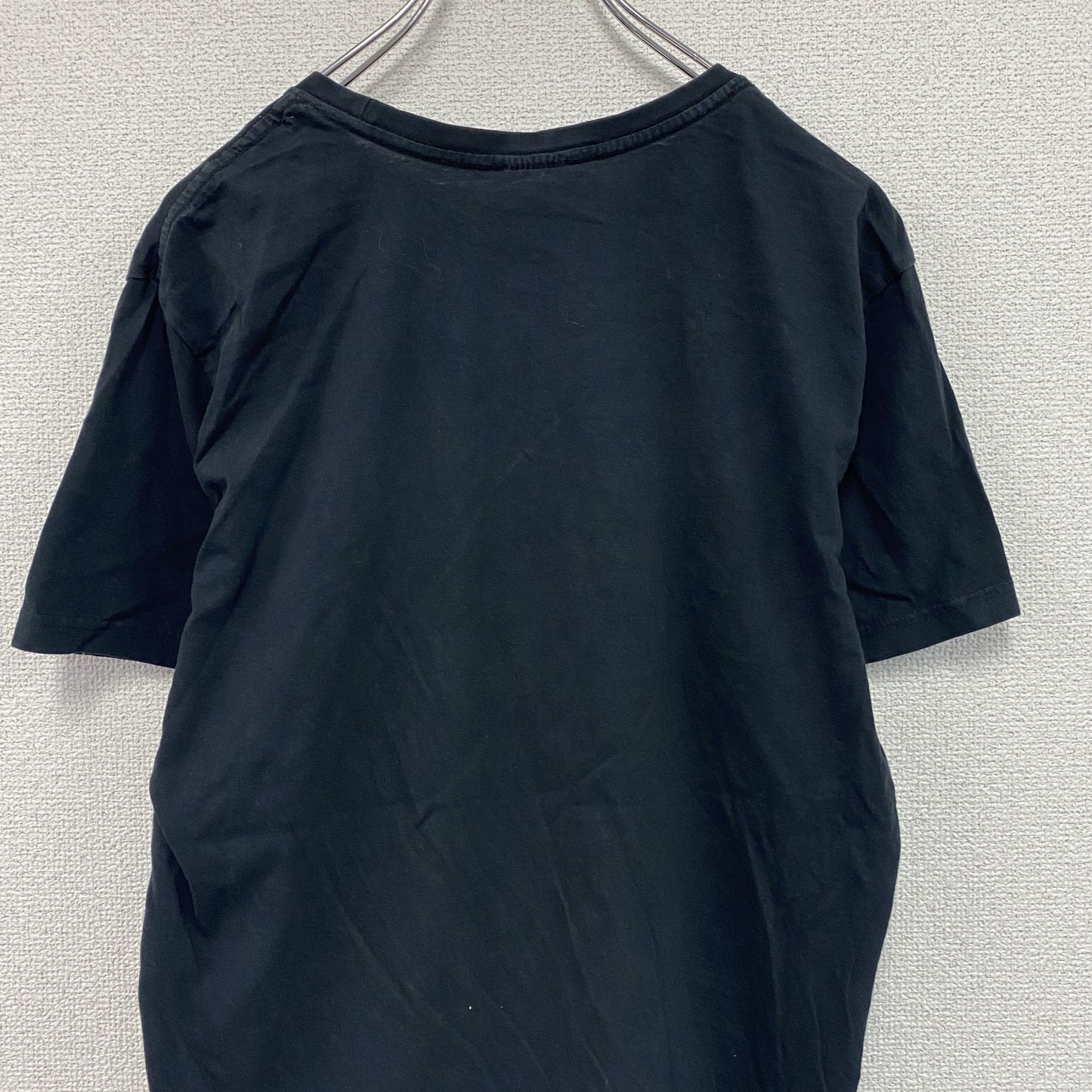 INFINITY　インフィニティ　半袖プリントTシャツ　スカル　黒　ブラック　Lサイズ