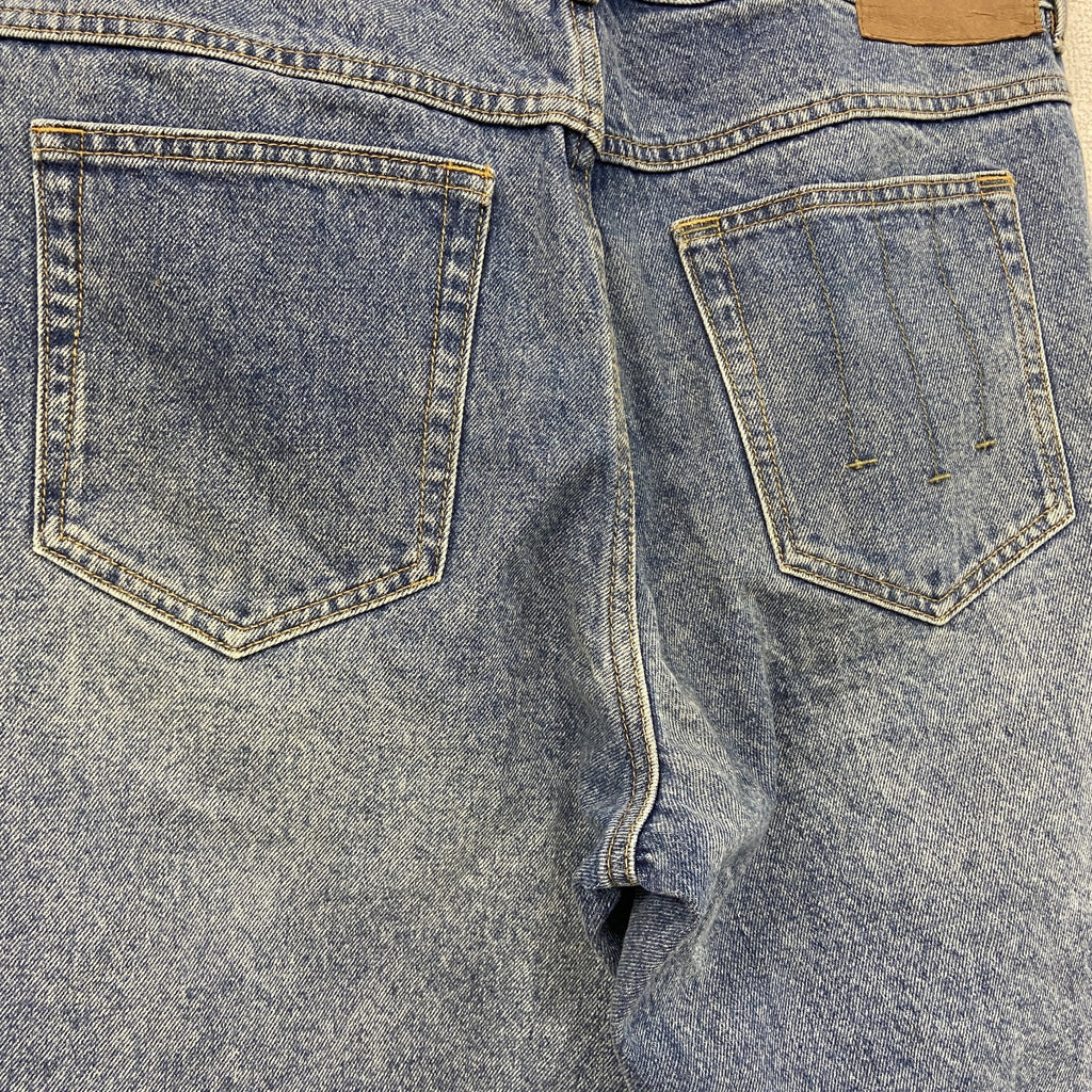 DESIGUAL　デシグアル　パッチワークデニムパンツ/ジーンズ　ジップフライ　インディゴ　W34サイズ