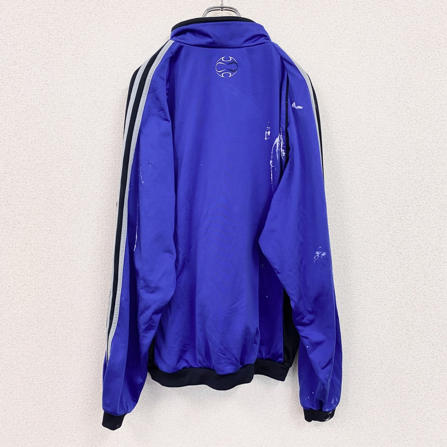 adidas　アディダス　トラックジャケット/ジャージ　青　ブルー　42サイズ