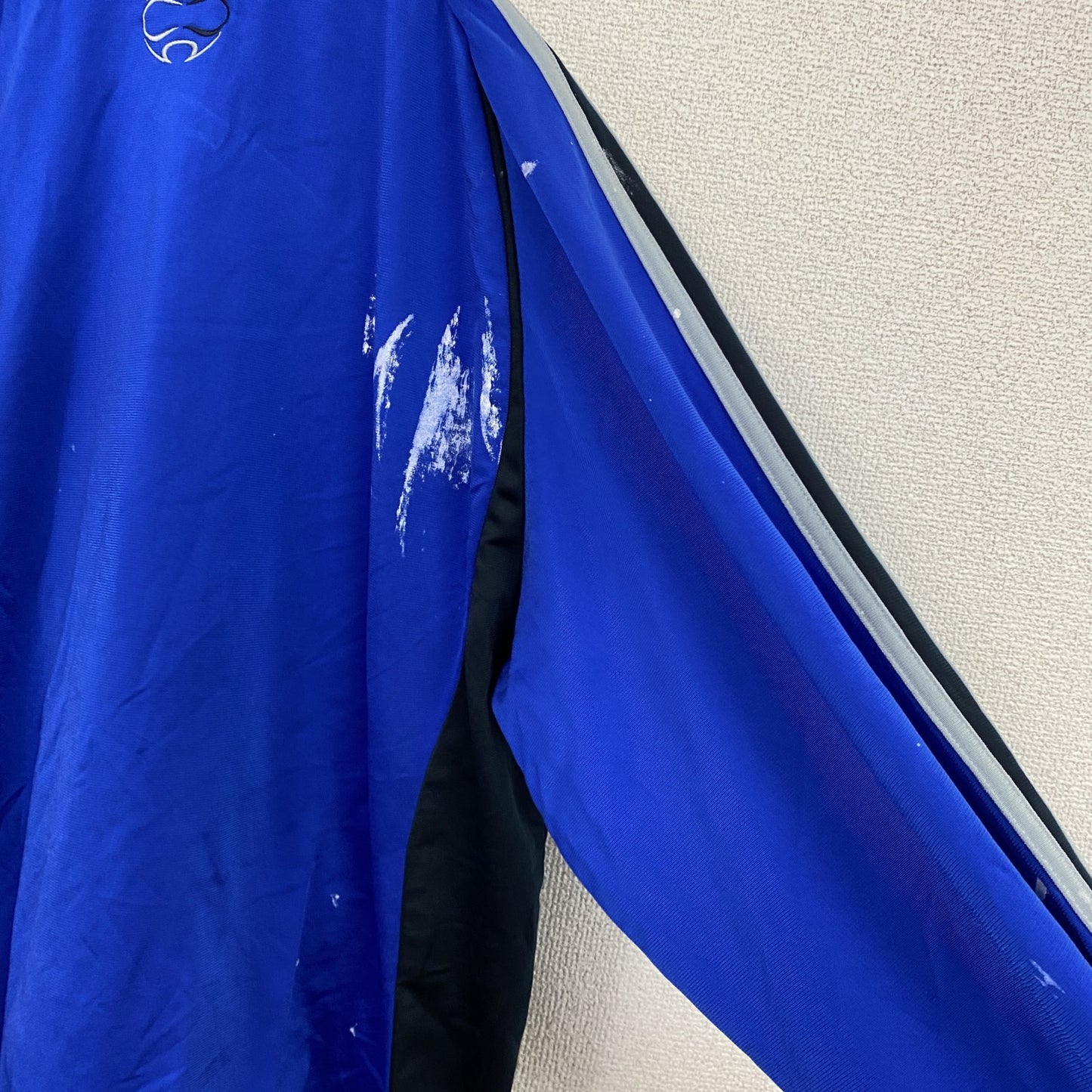 adidas　アディダス　トラックジャケット/ジャージ　青　ブルー　42サイズ