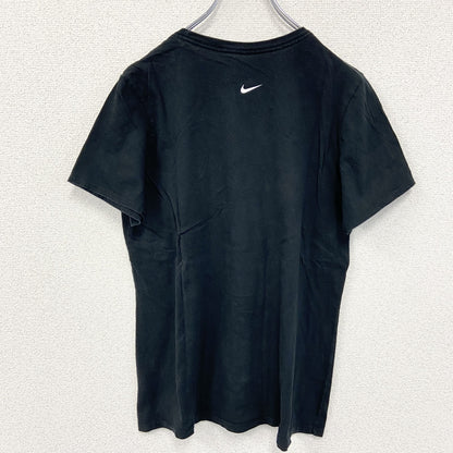 古着 used　NIKE ナイキ　半袖プリントTシャツ　クルーネック　黒　ブラック　PREMIER ATHLETICS
