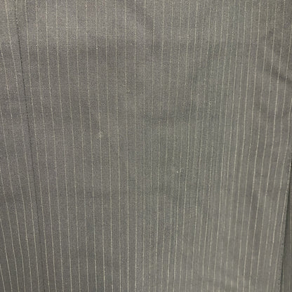 Aquascutum　アクアスキュータム　セットアップ　スーツ　ストライプ　黒　ブラック　94A6サイズ