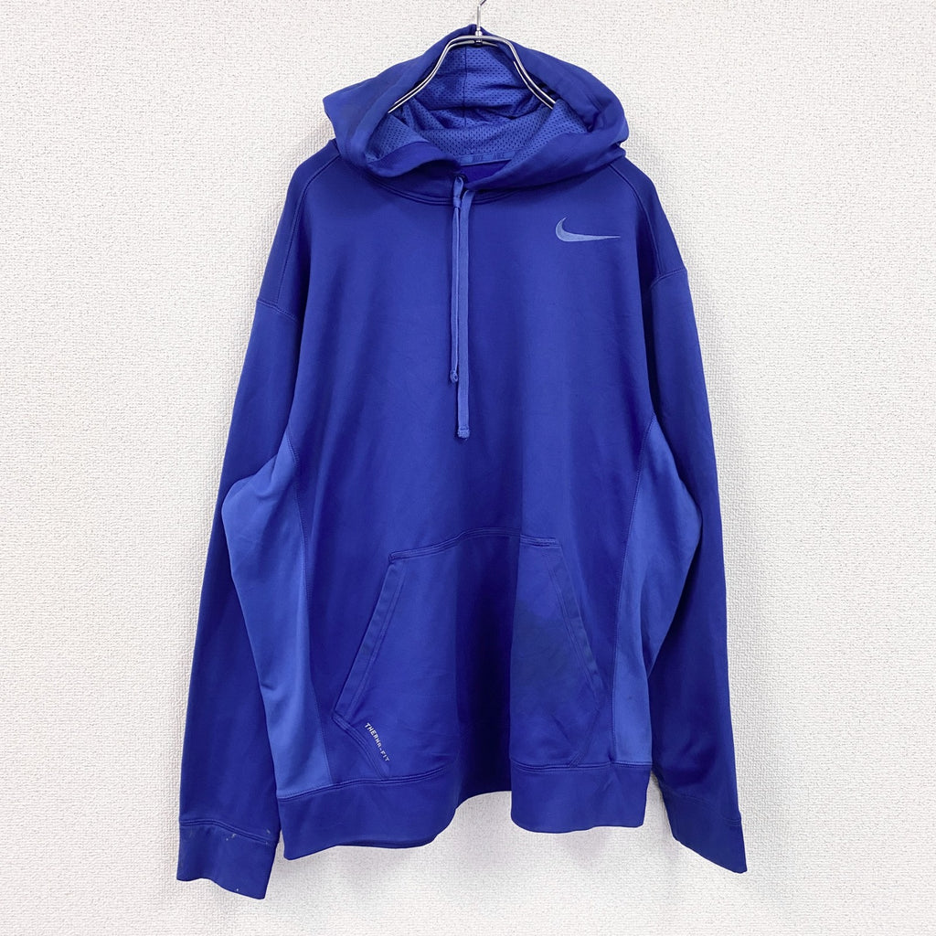NIKE　ナイキ　スウェットパーカー/フーディー　青　ブルー　XLサイズ