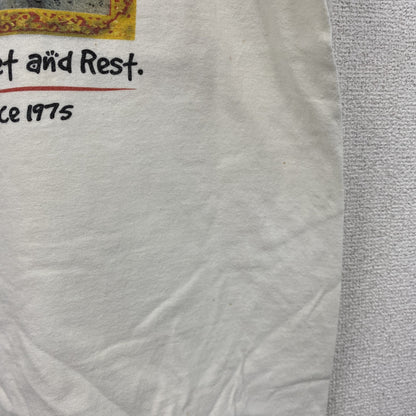GILDAN　ギルダン　半袖プリントTシャツ　白　ホワイト　Sサイズ